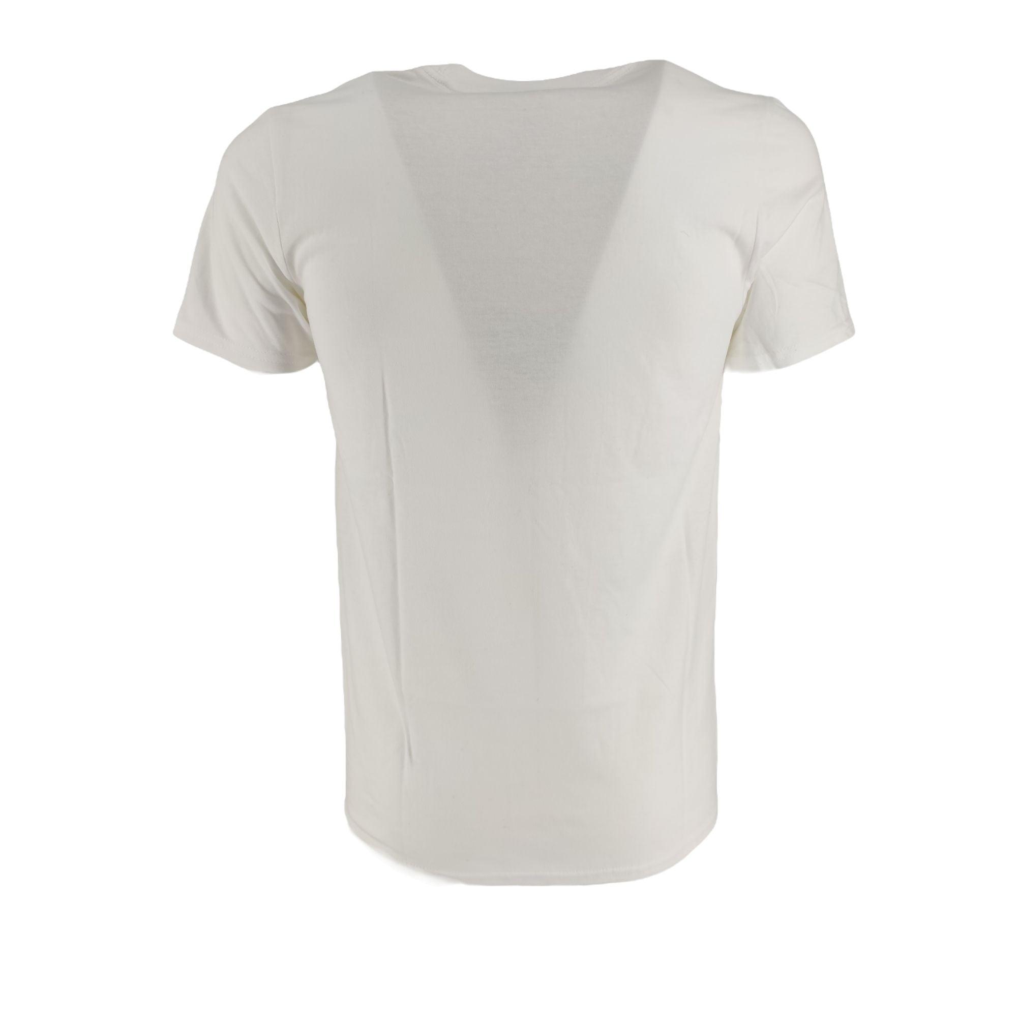 Sensa Cunisiun | T-shirt Circle Logo Uomo White/Black - Fabbrica Ski Sises