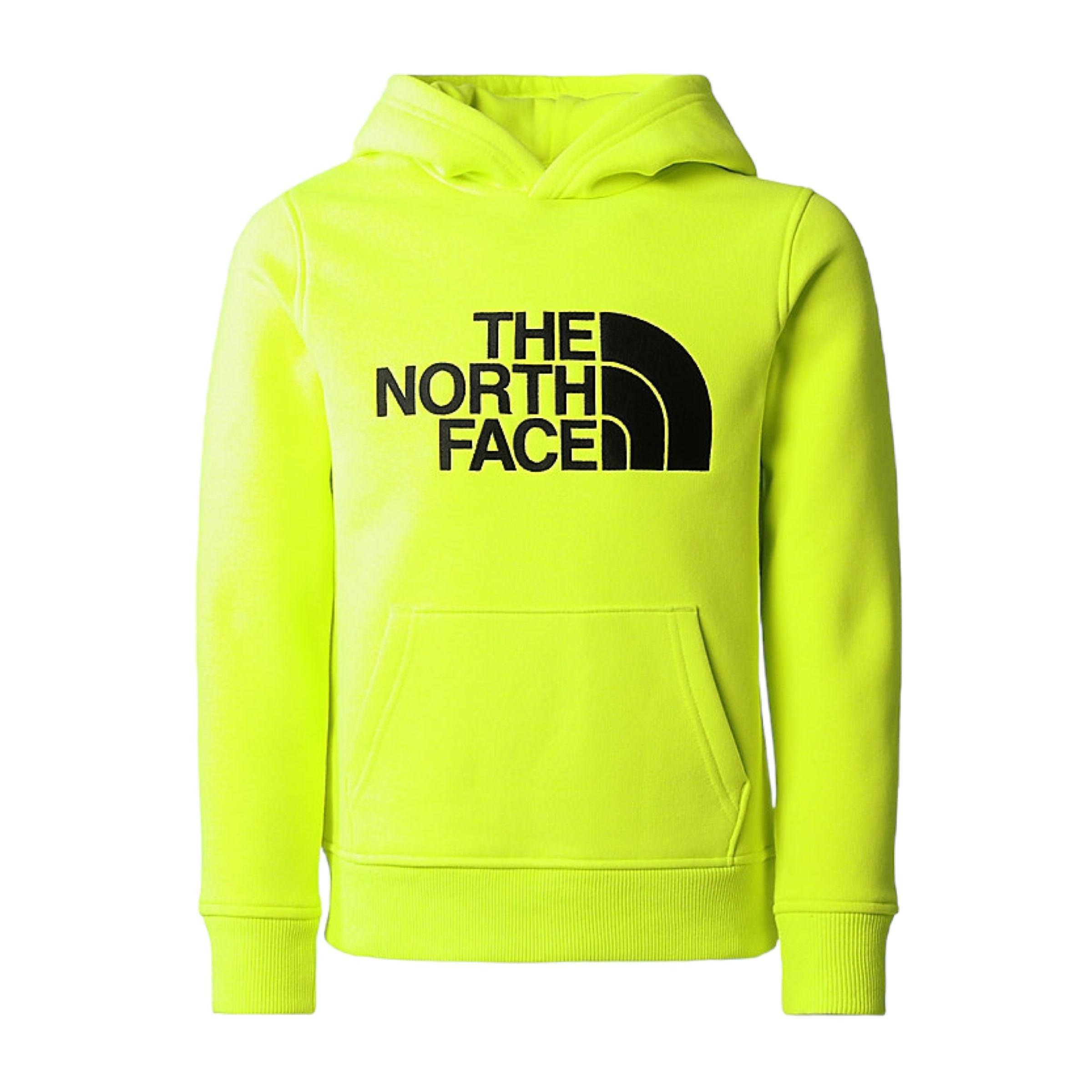The North Face | Maglia Drew Peak Hoodie Bambino Led Yellow - Fabbrica Ski Sises