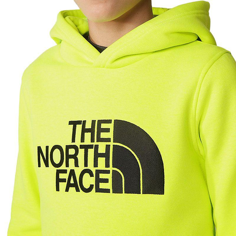 The North Face | Maglia Drew Peak Hoodie Bambino Led Yellow - Fabbrica Ski Sises