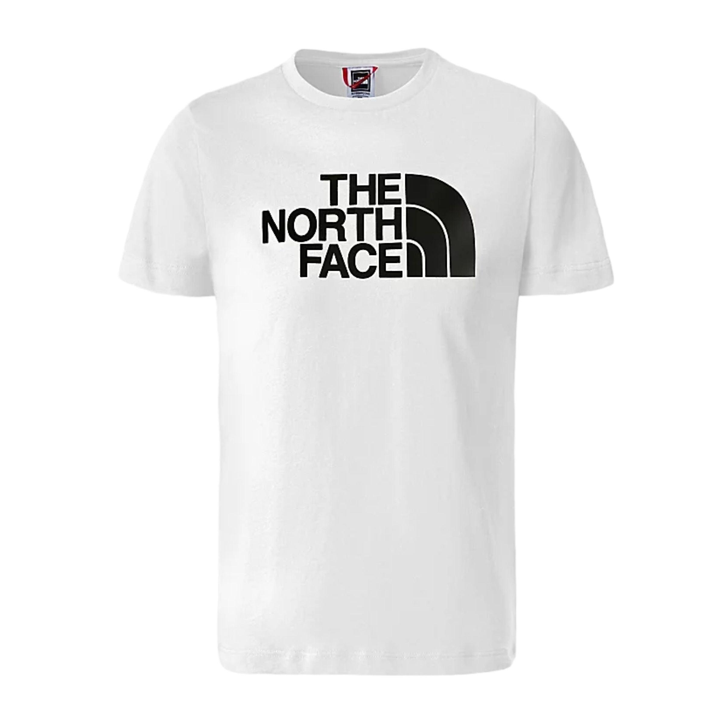 The North Face | T-shirt Easy Bambino White/Black - Fabbrica Ski Sises