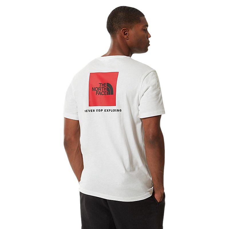 The North Face | T-shirt Red Box Uomo White - Fabbrica Ski Sises