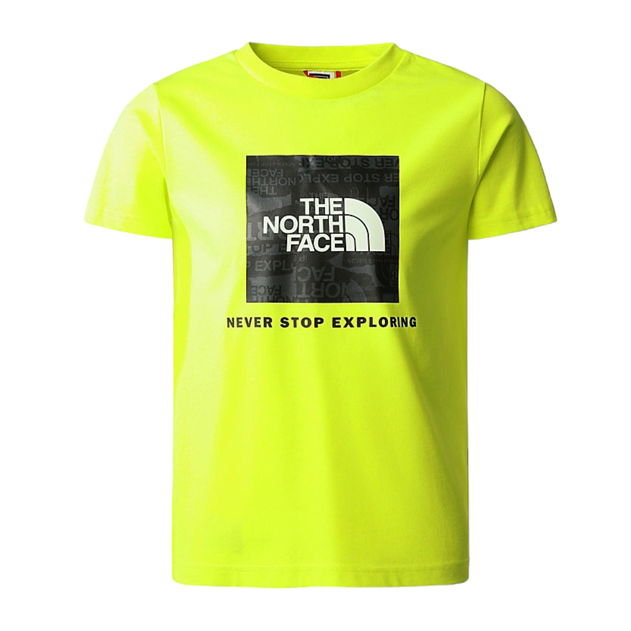 The North Face | T-shirt Redbox Bambino Led Yellow - Fabbrica Ski Sises
