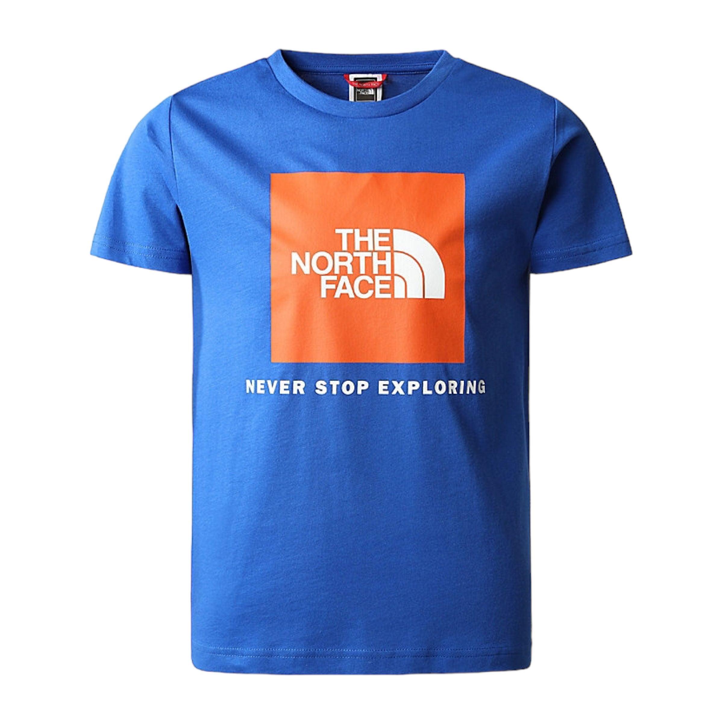 The North Face | T-shirt Redbox Junior Summit Blue - Fabbrica Ski Sises
