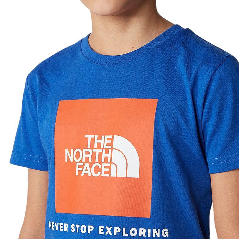 The North Face | T-shirt Redbox Junior Summit Blue - Fabbrica Ski Sises