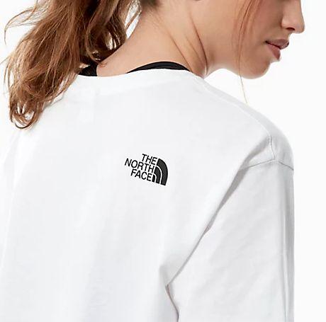 The North Face | T-shirt Simple Dome Donna Bianca - Fabbrica Ski Sises