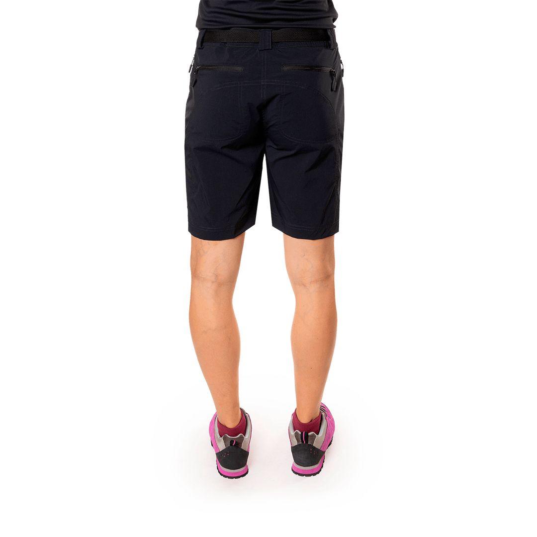 Trangoworld | Pantaloncini Assy VN Donna Black - Fabbrica Ski Sises