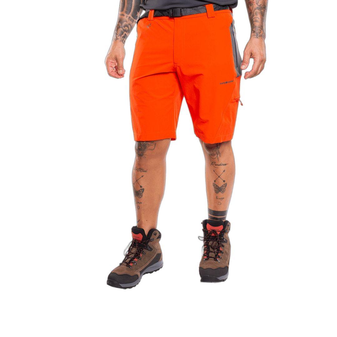 Trangoworld | Pantaloncini Koal Uomo Spicy Orange - Fabbrica Ski Sises
