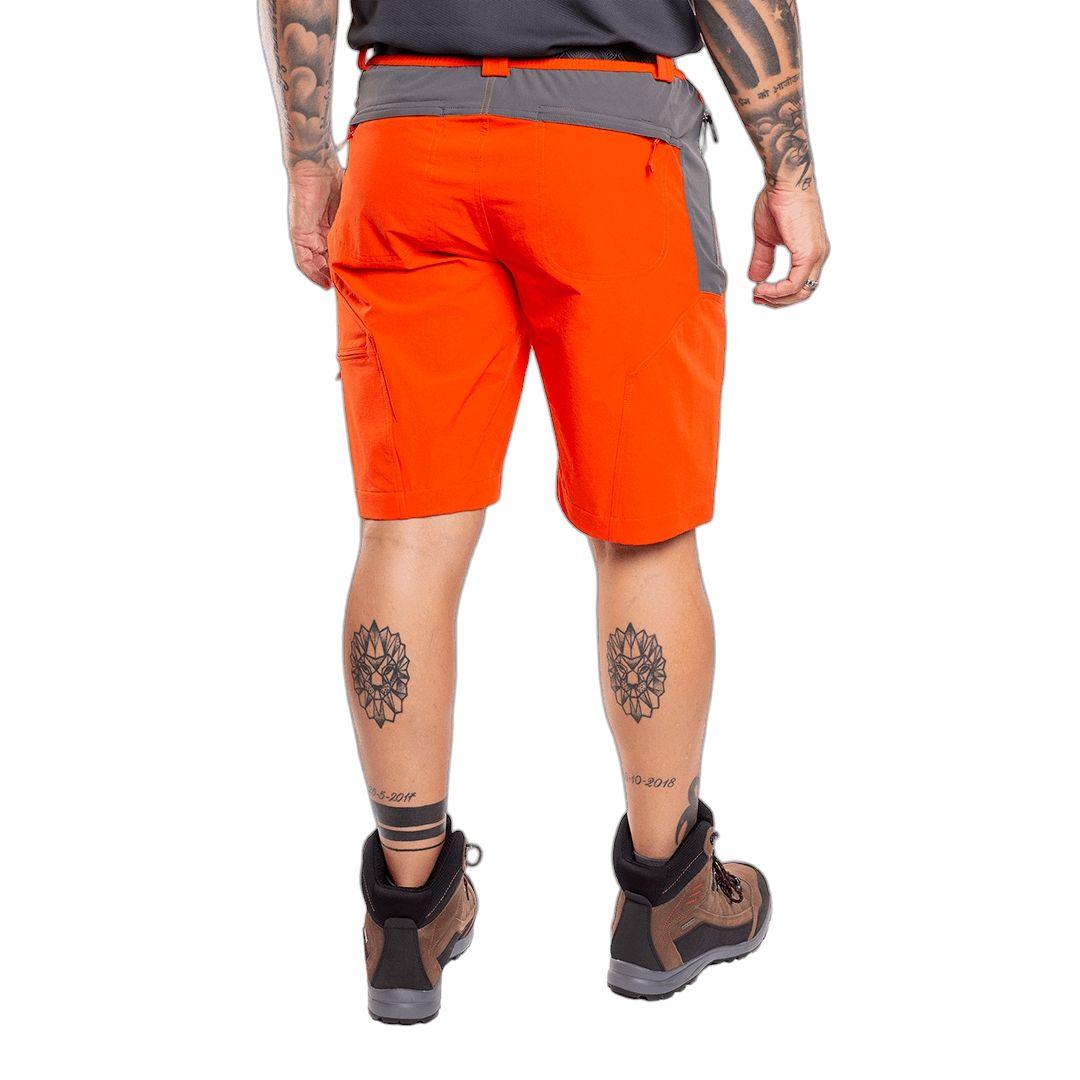 Trangoworld | Pantaloncini Koal Uomo Spicy Orange - Fabbrica Ski Sises