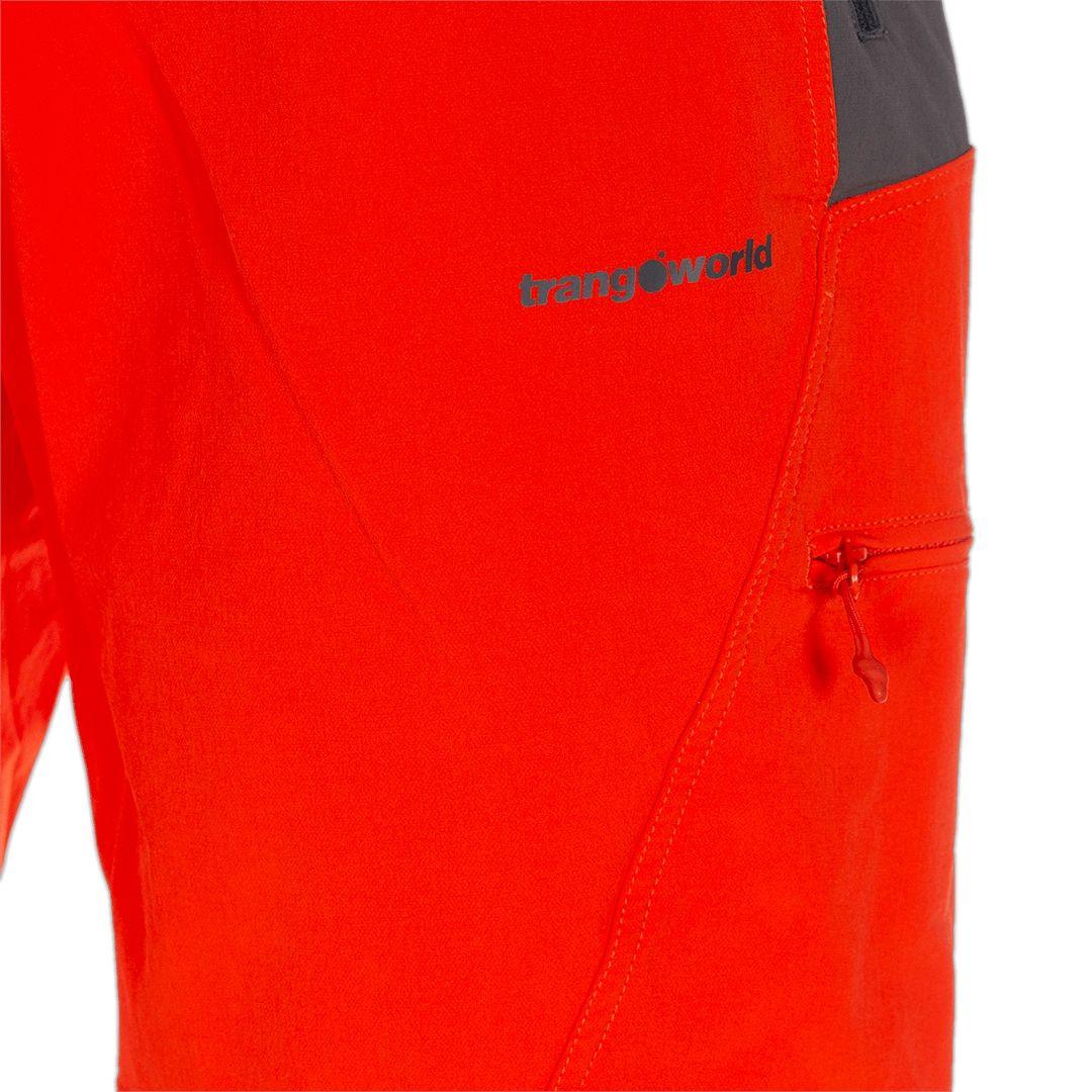 Trangoworld | Pantaloncini Koal Uomo Spicy Orange - Fabbrica Ski Sises
