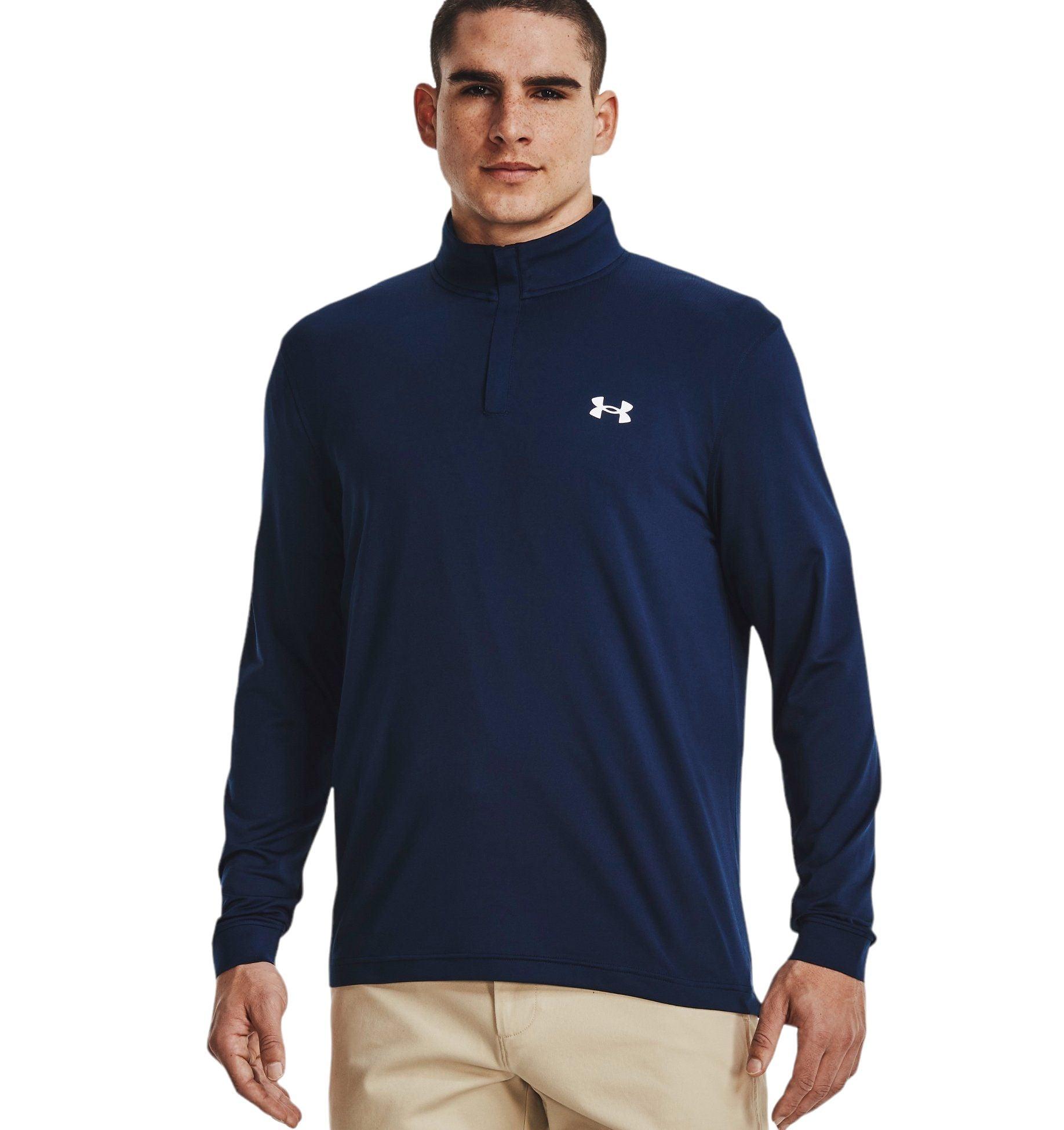 Under Armour - Maglia Playoff 1/4 Zip Uomo Academy / White