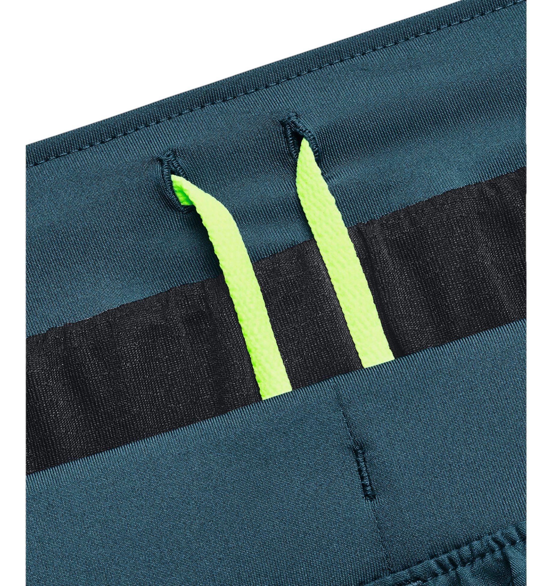 Under Armour | Pantaloncini Launch 7IN Graphic Uomo Static Blue/Lime Surge - Fabbrica Ski Sises