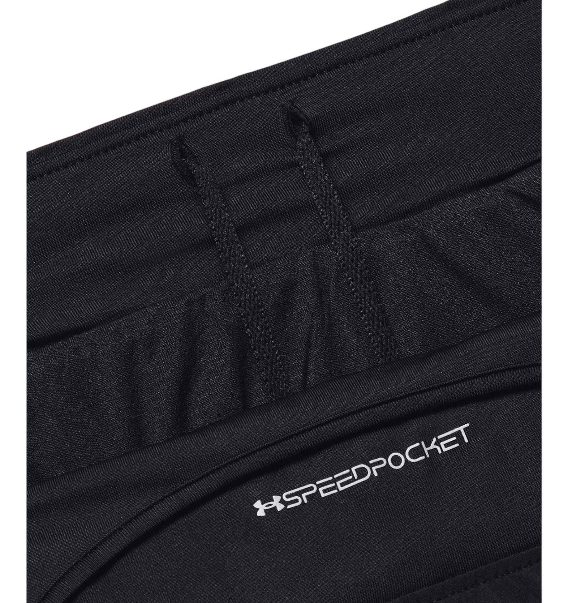 Under Armour | Pantaloncini Launch Elite 5 IN Uomo Black/Reflective - Fabbrica Ski Sises