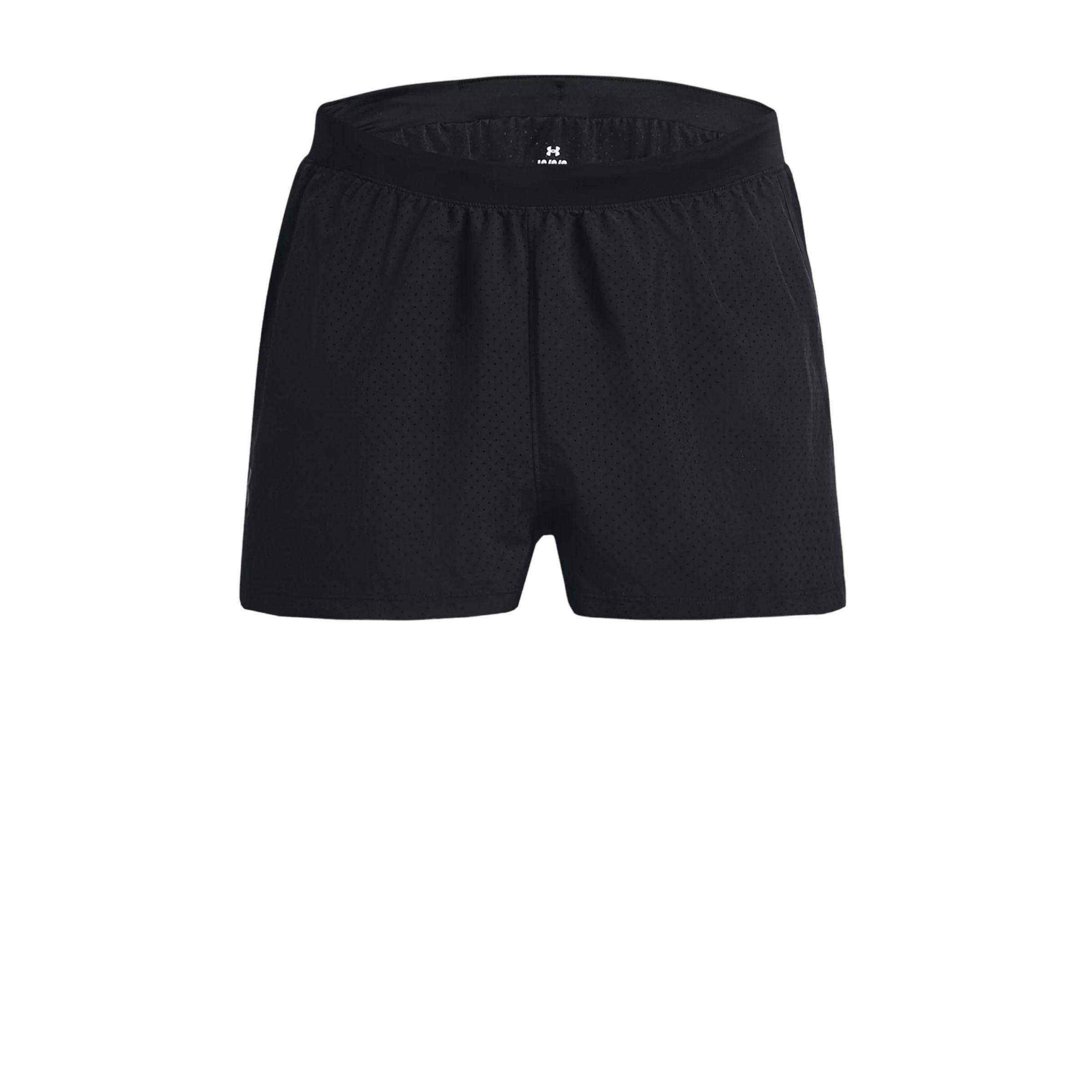 Under Armour | Pantaloncini Launch Split Perf Uomo Black/Reflective - Fabbrica Ski Sises