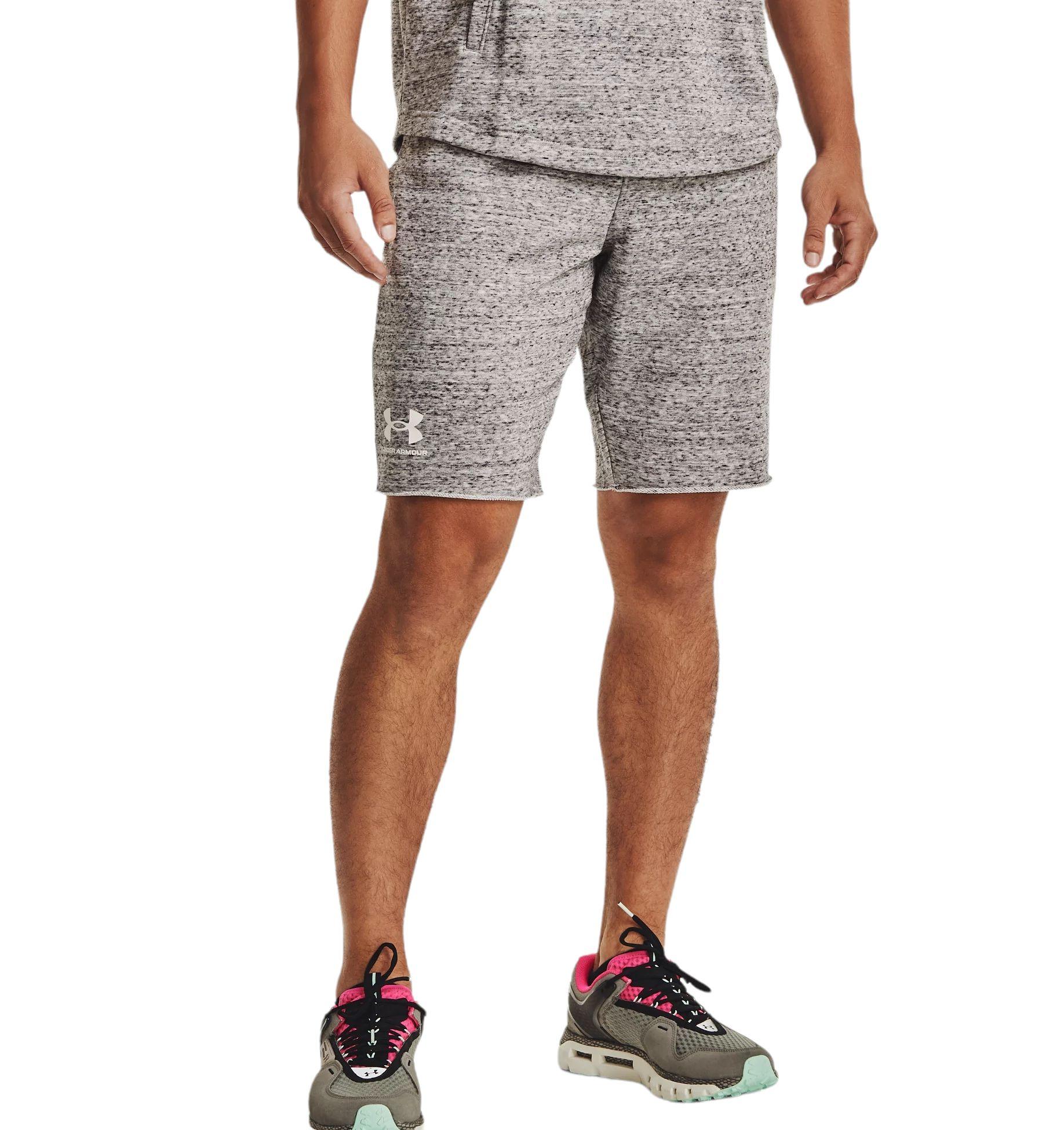 Under Armour | Pantaloncini Rival Terry Uomo Onyx White - Fabbrica Ski Sises