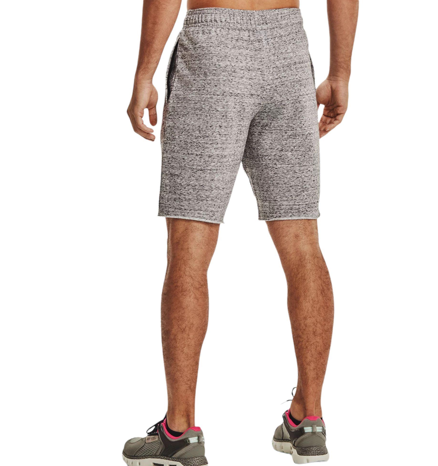 Under Armour | Pantaloncini Rival Terry Uomo Onyx White - Fabbrica Ski Sises