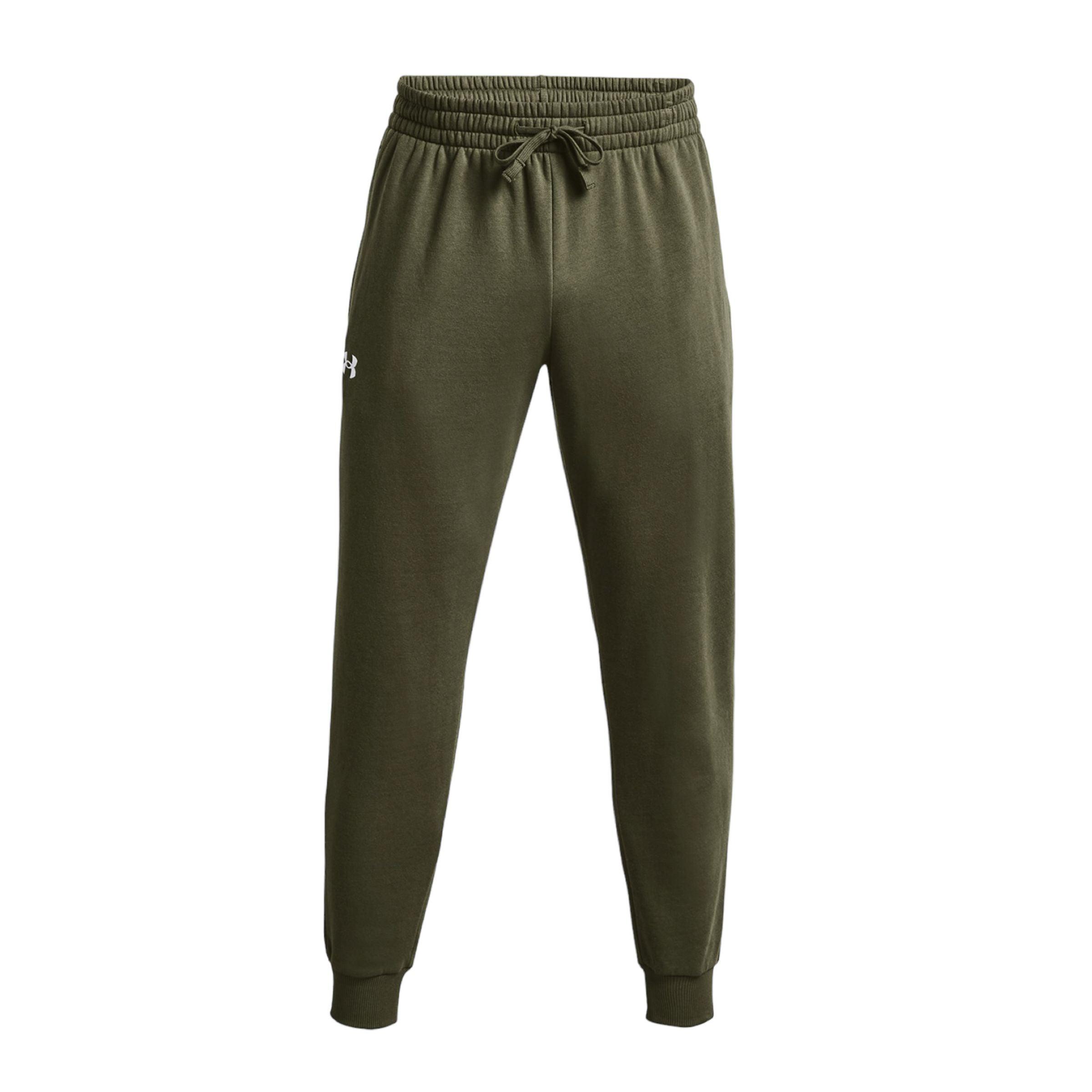 Under Armour | Pantaloni Rival Fleece Joggers Uomo Marine OD Green/White - Fabbrica Ski Sises
