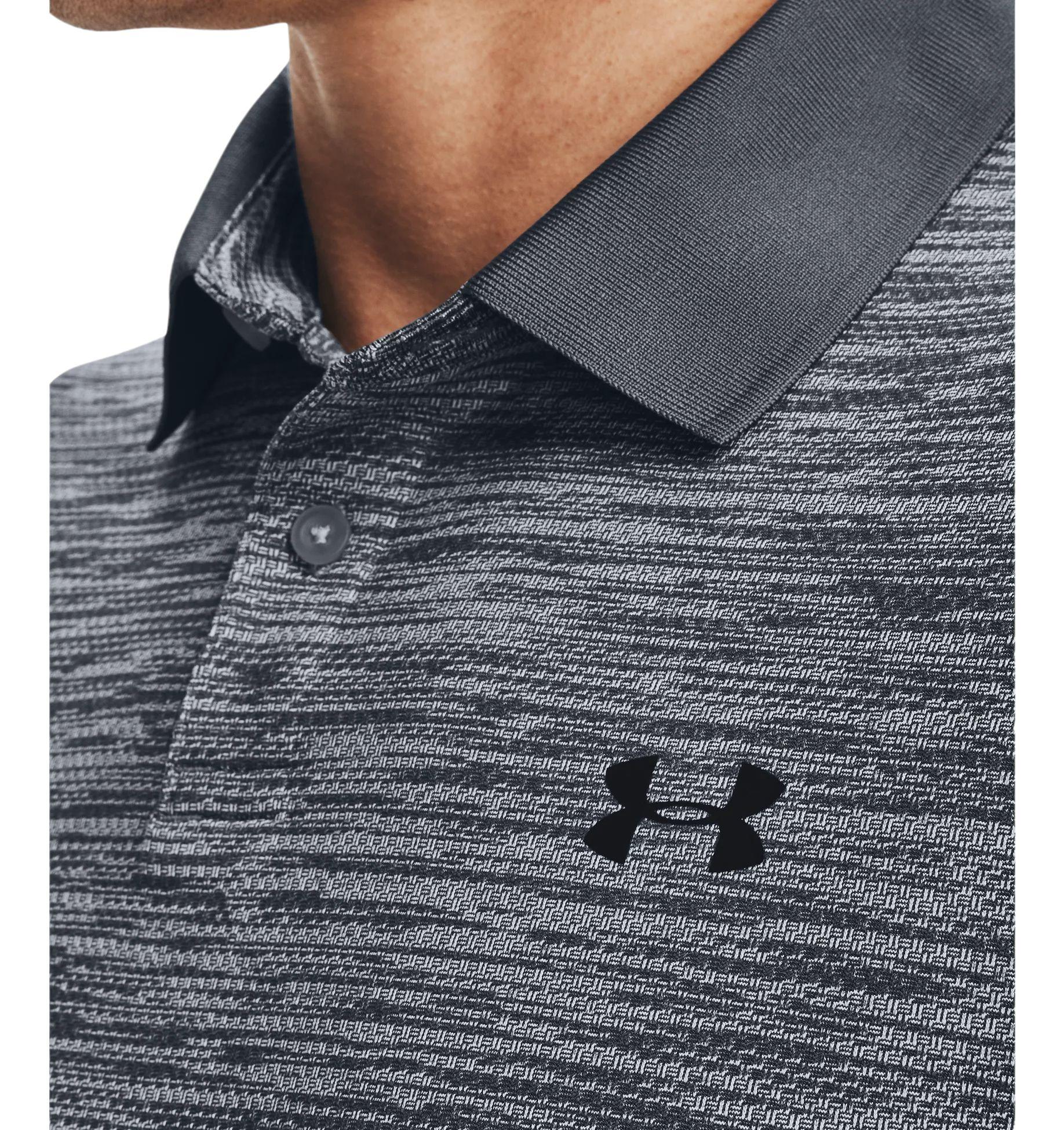 Under Armour | Polo Performance Textured Uomo Steel/Black - Fabbrica Ski Sises