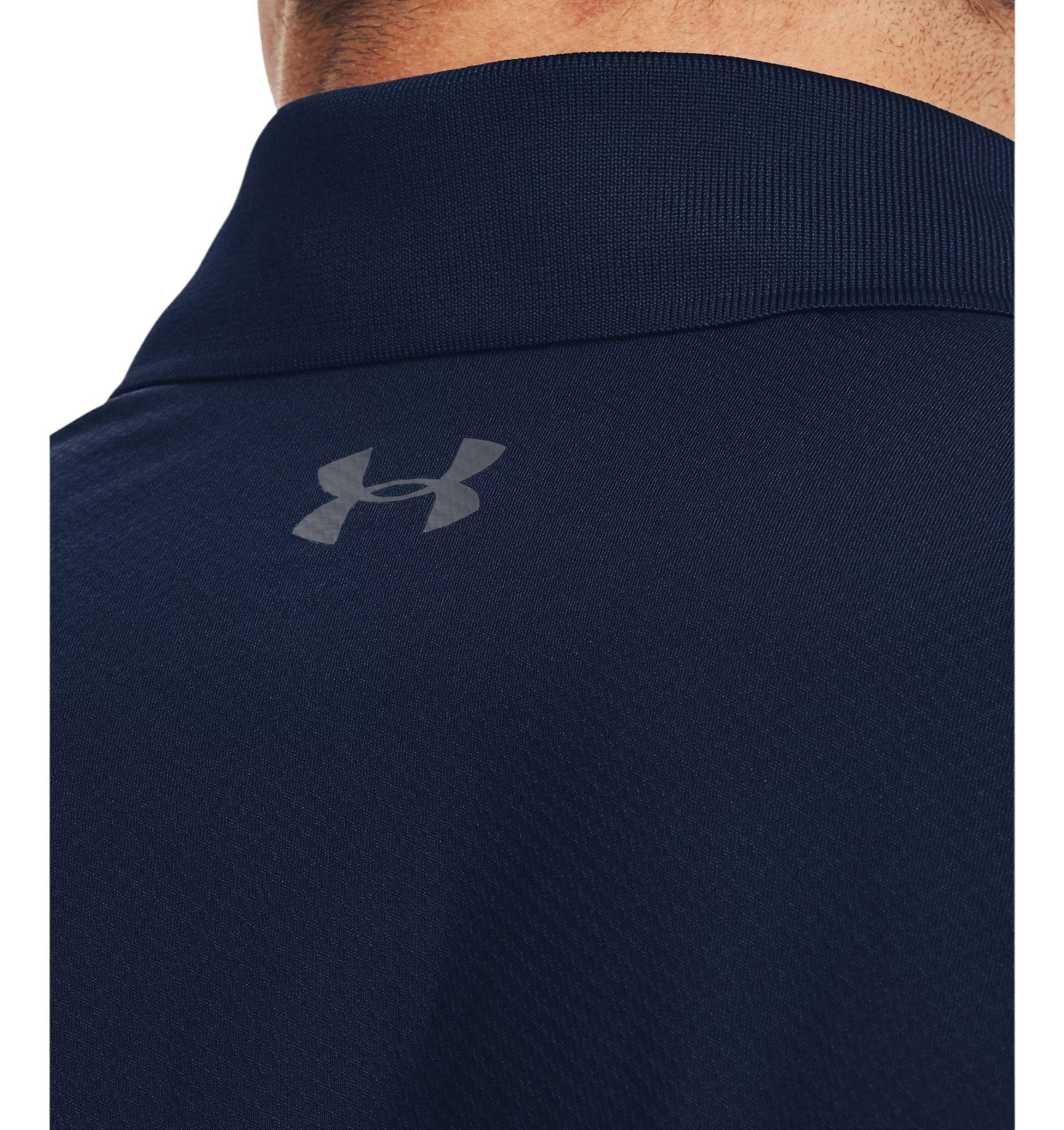 Under Armour | Polo Performance Textured Uomo Steel/Black - Fabbrica Ski Sises