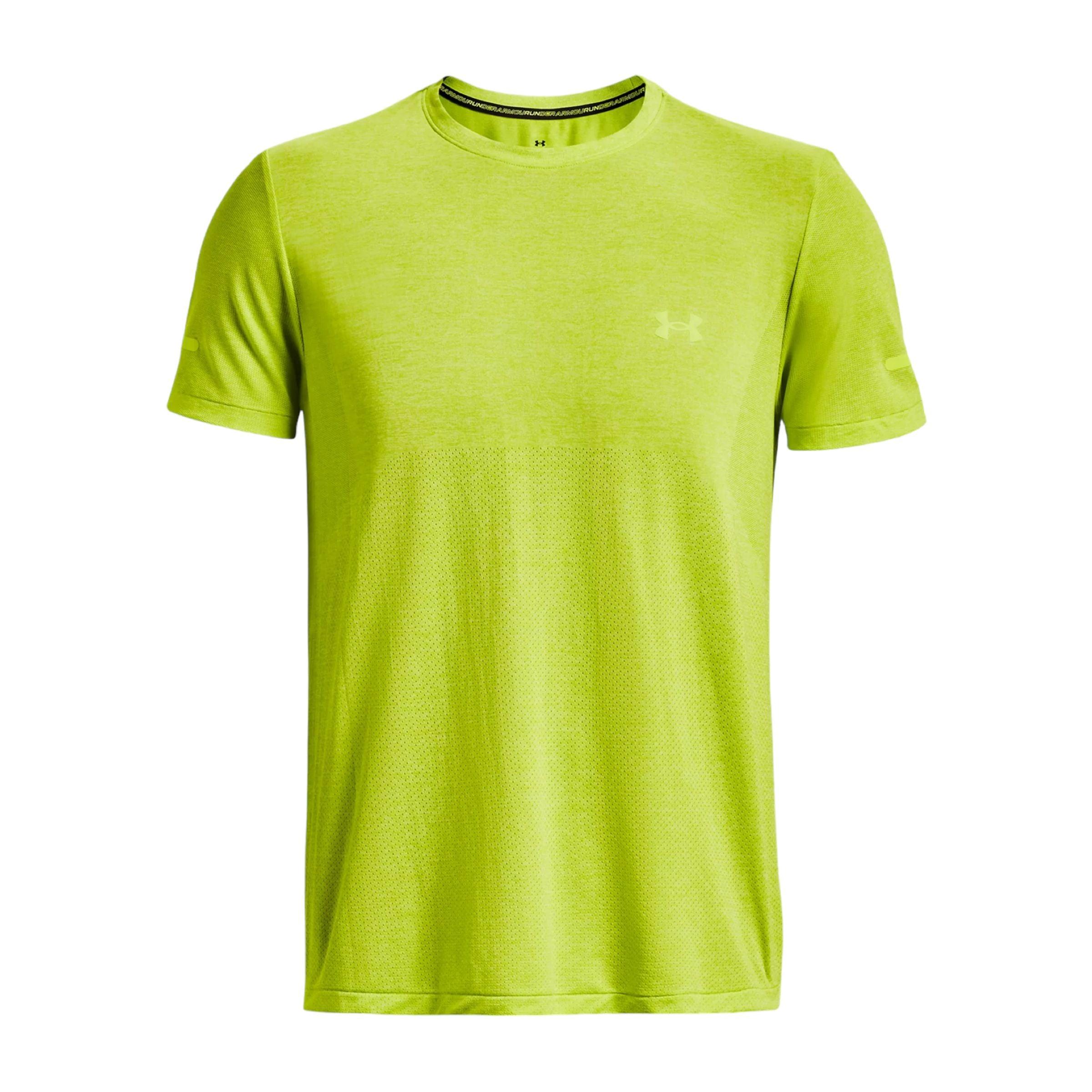 Under Armour | T-shirt Seamless Stride Uomo Velocity/Reflective - Fabbrica Ski Sises