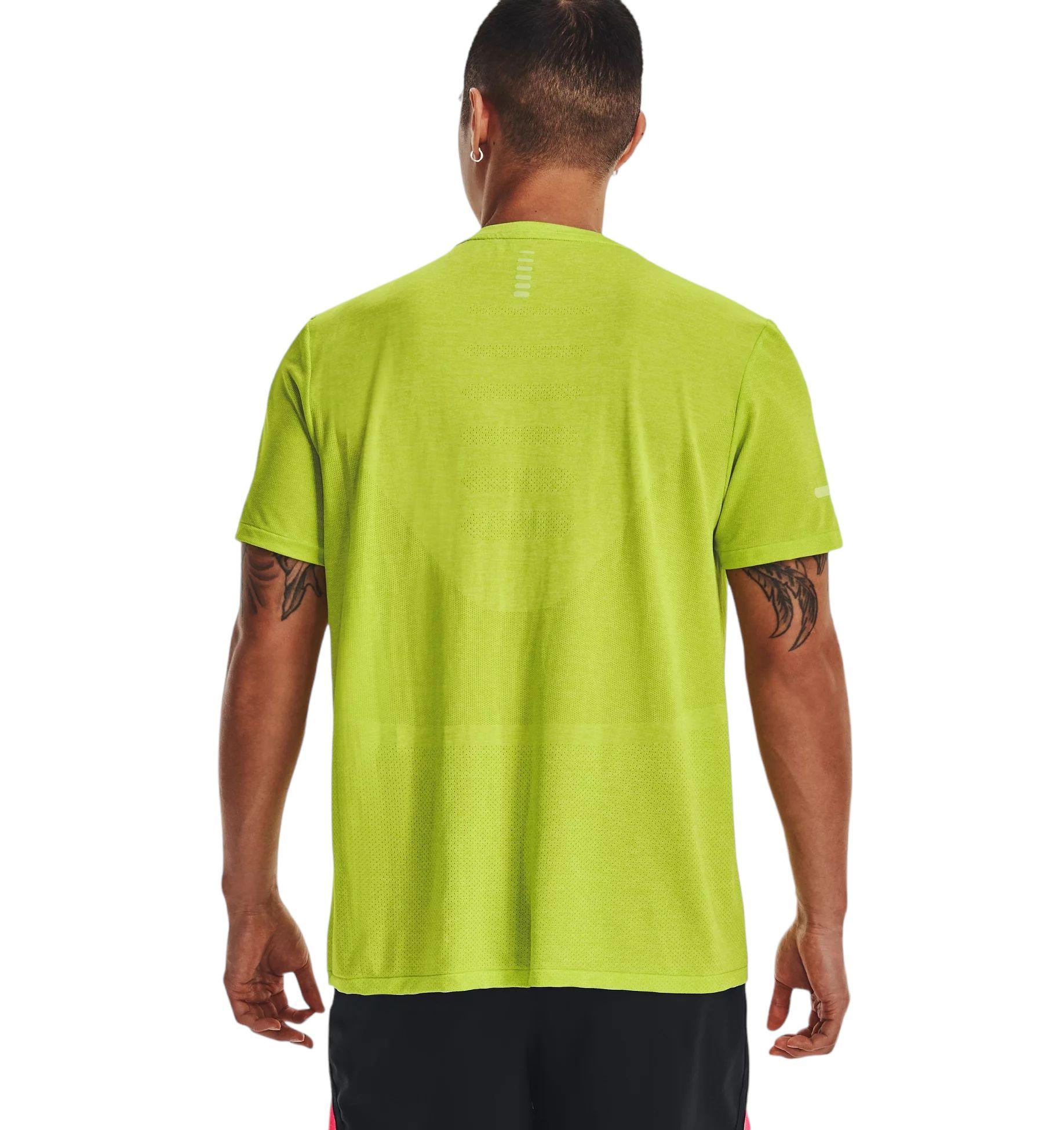 Under Armour | T-shirt Seamless Stride Uomo Velocity/Reflective - Fabbrica Ski Sises