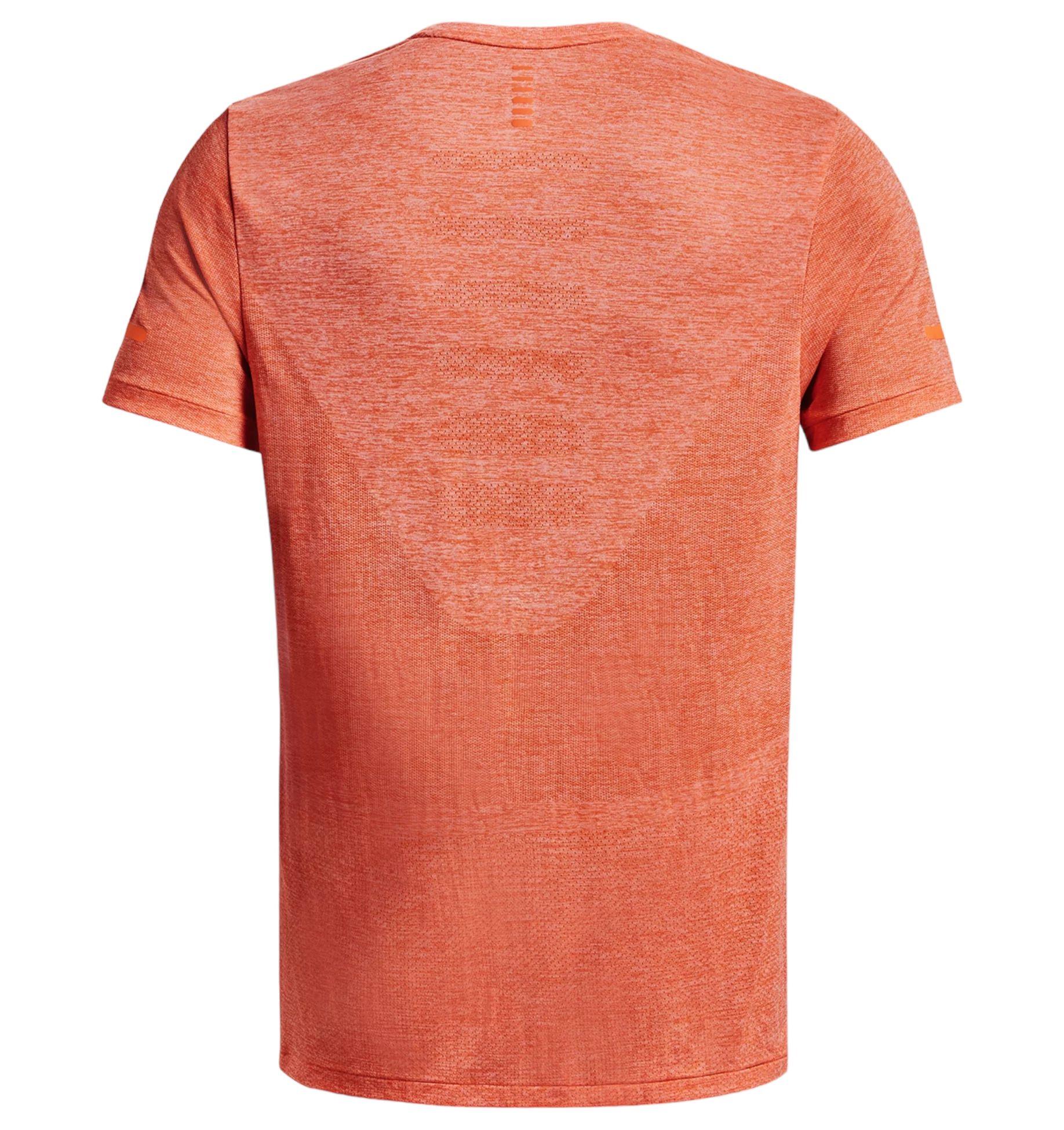 Under Armour | T-shirt Seamless Uomo Frosted Orange/Reflective - Fabbrica Ski Sises