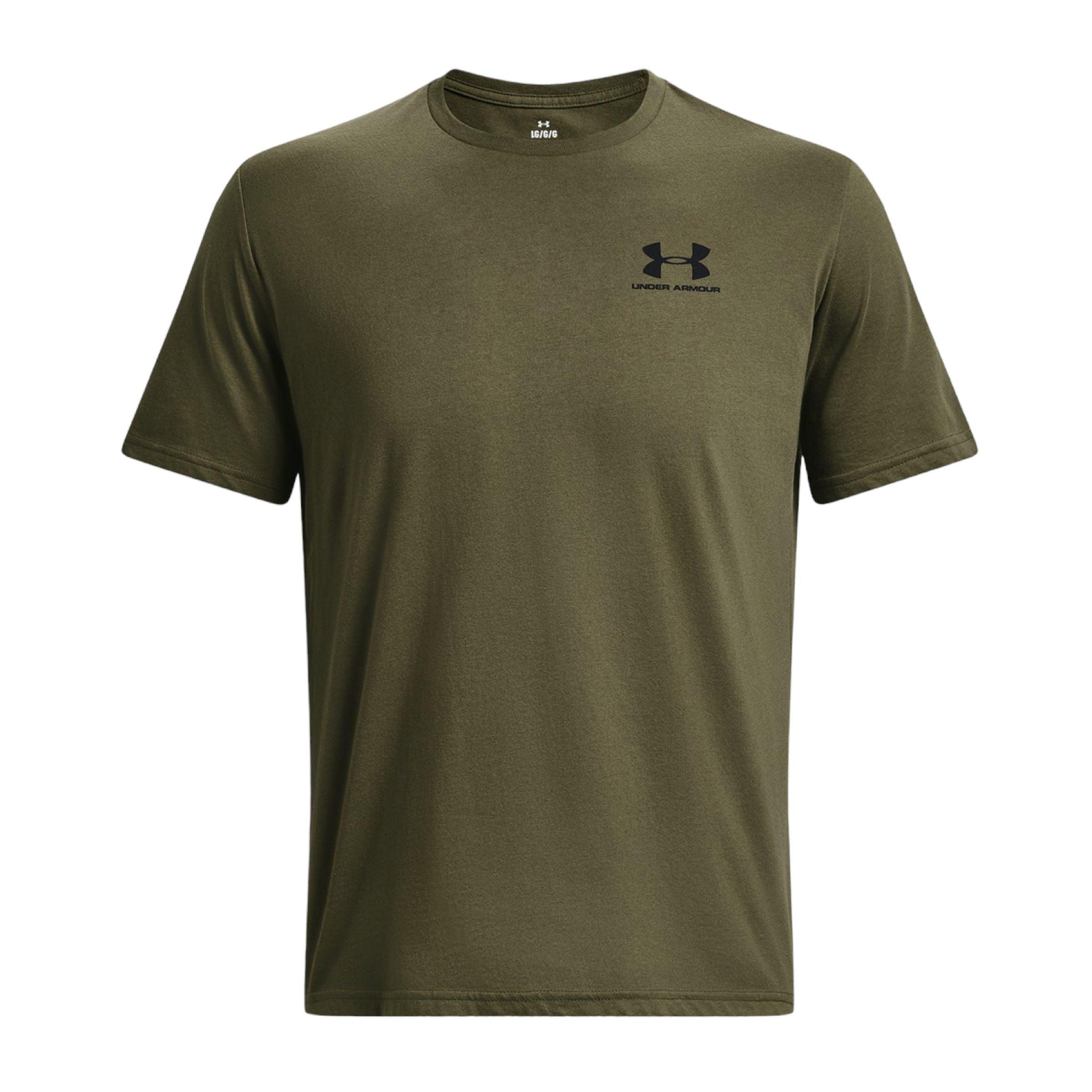 Under Armour | T-shirt Sportstyle Uomo Marine Green/Black - Fabbrica Ski Sises