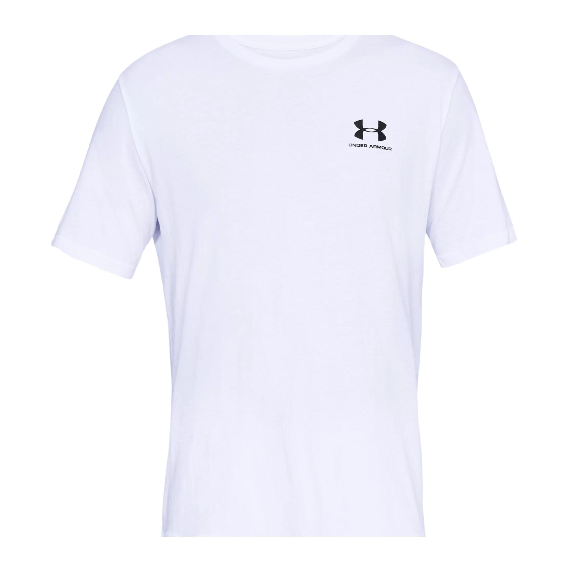 Under Armour | T-shirt Sportstyle Uomo White/Black - Fabbrica Ski Sises