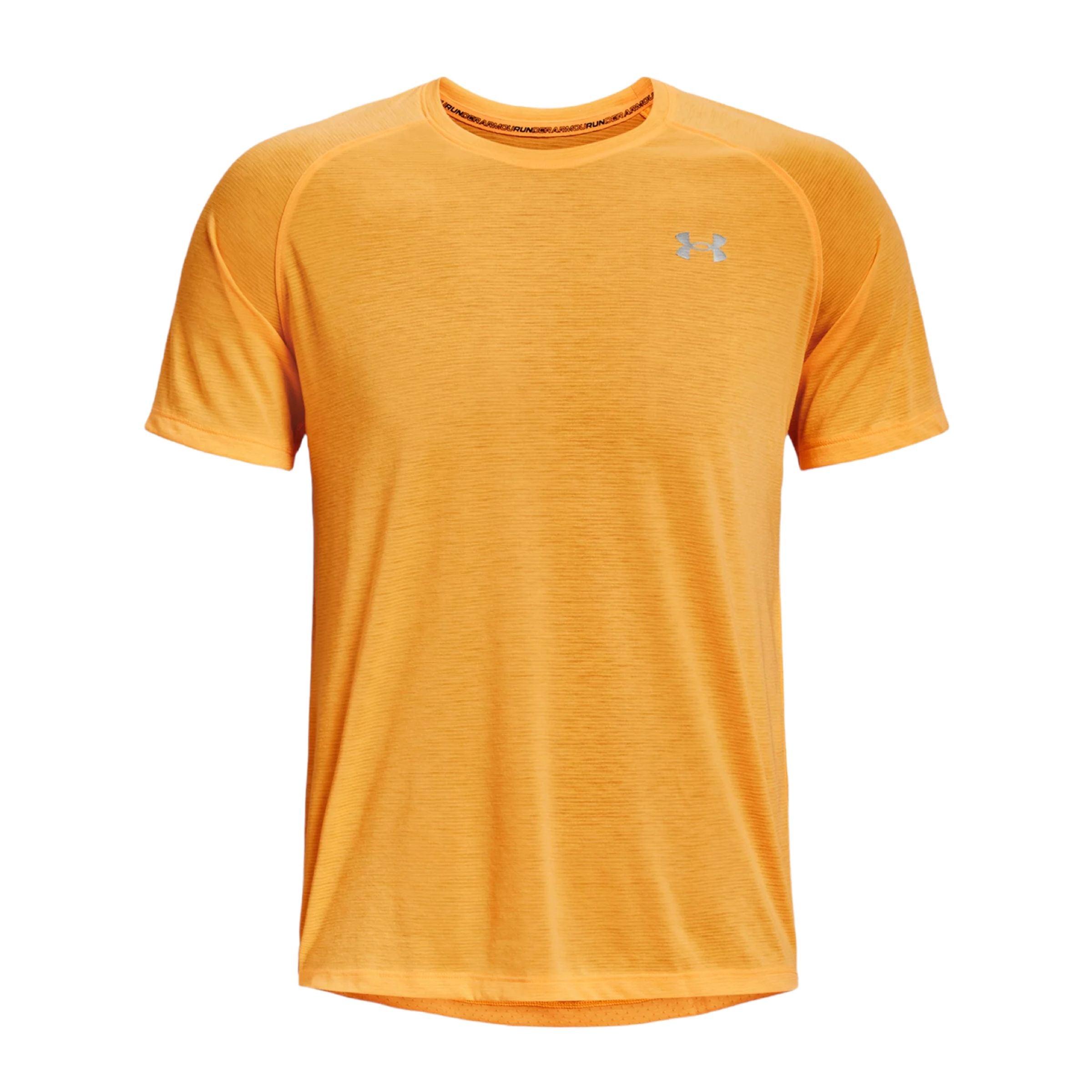 Under Armour T shirt Streaker Run Uomo Orange Ice Reflective Fabbrica Ski Sises