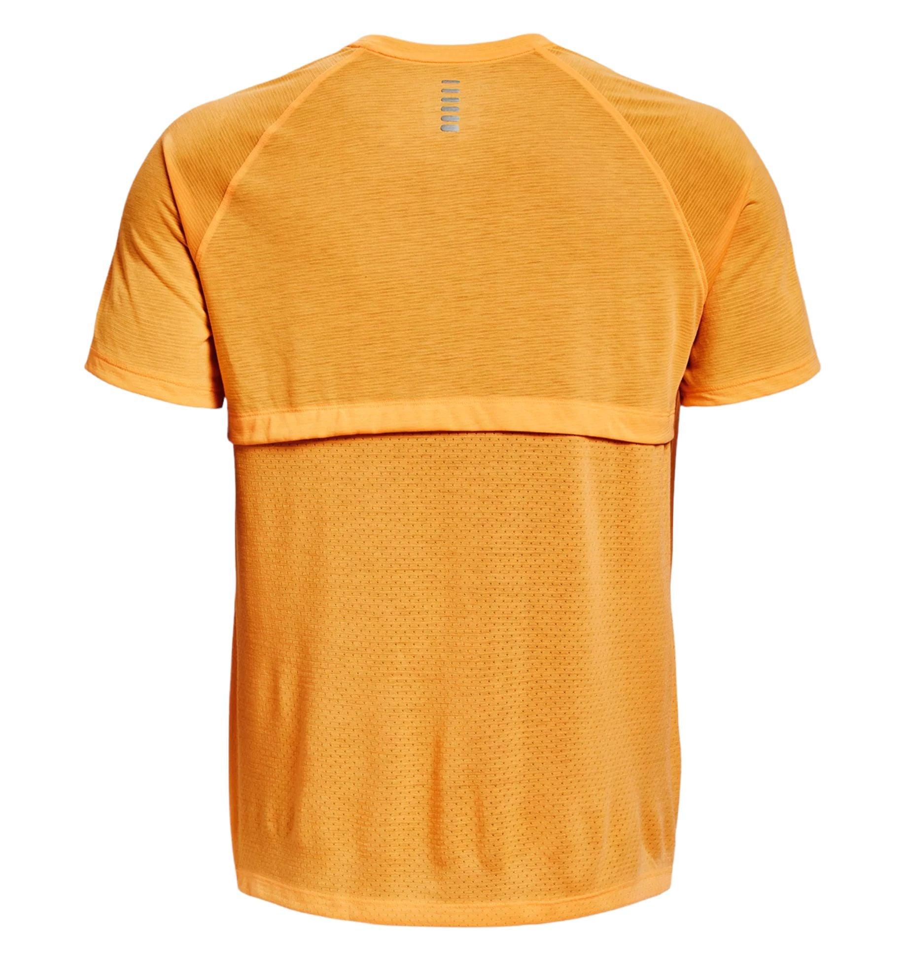 Under Armour | T-shirt Streaker Run Uomo Orange Ice / Reflective - Fabbrica Ski Sises