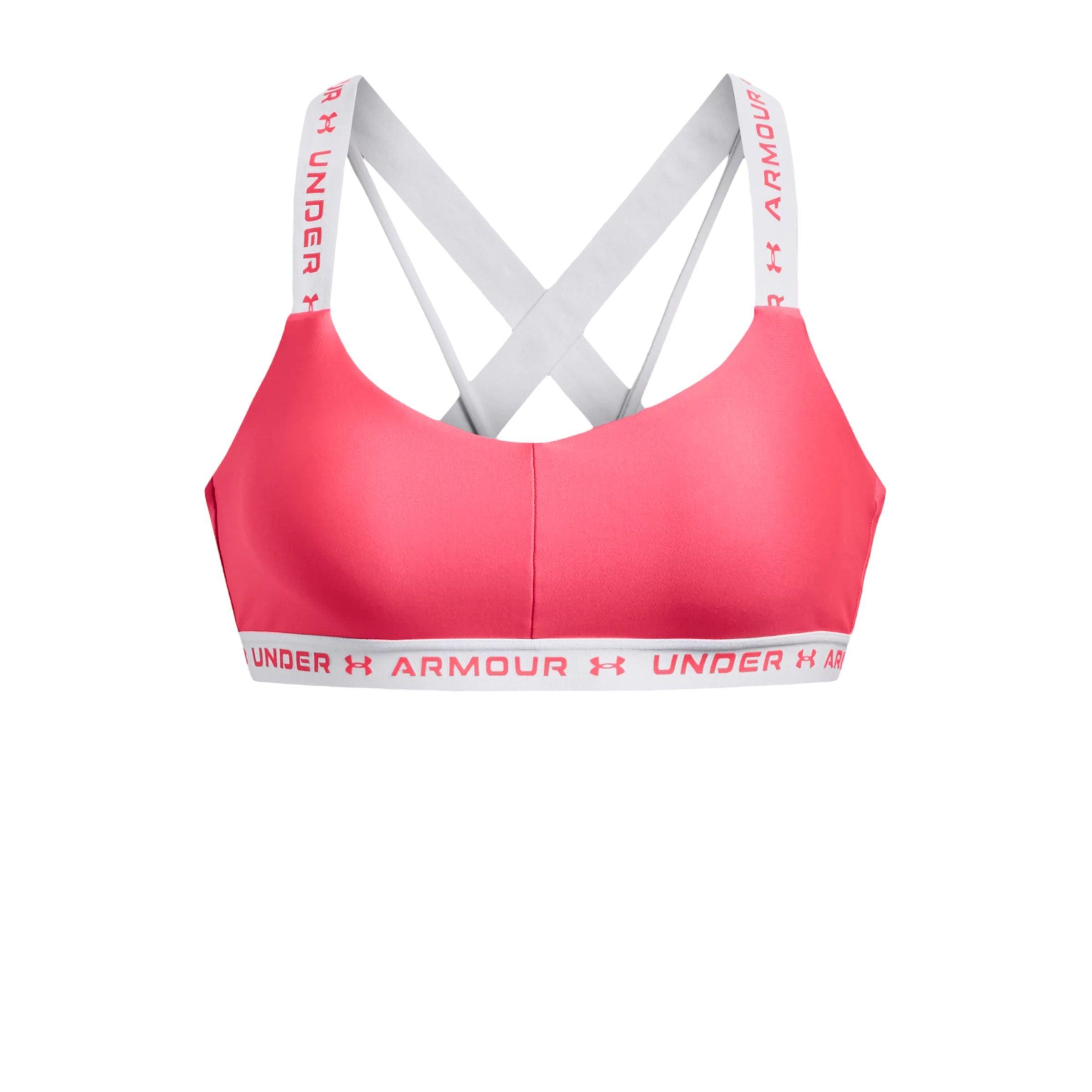 Under Armour | Top Crossback Low Donna Pink Shock - Fabbrica Ski Sises