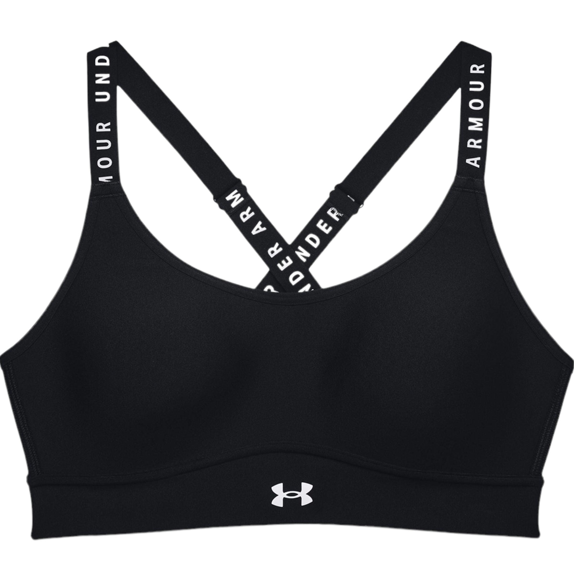 Under Armour | Top Infinity Mid Covered Donna Black/White - Fabbrica Ski Sises