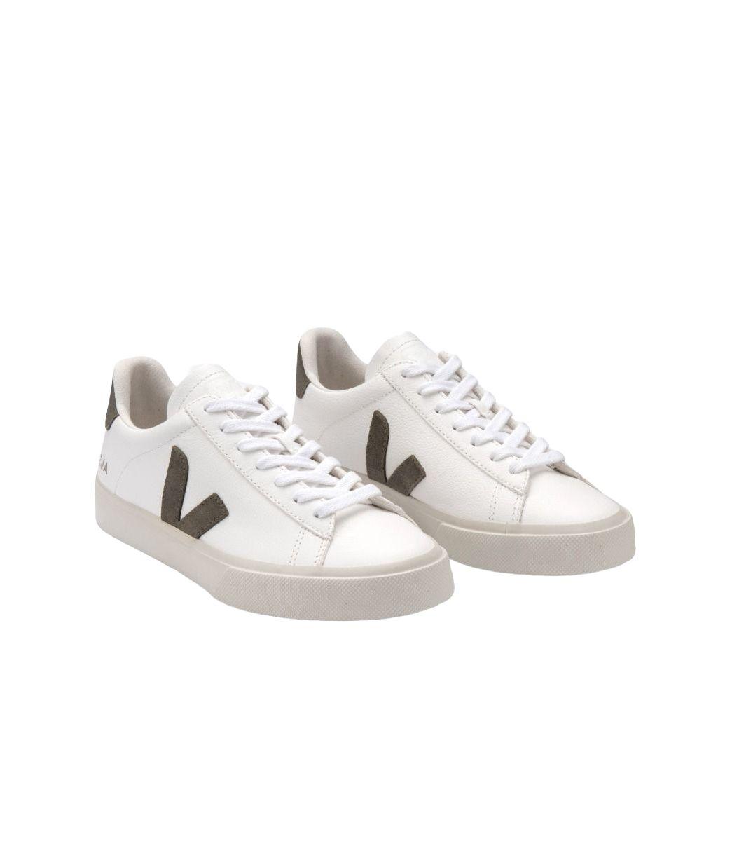 Veja | Scarpe Campo Chromefree Uomo White Kaki - Fabbrica Ski Sises