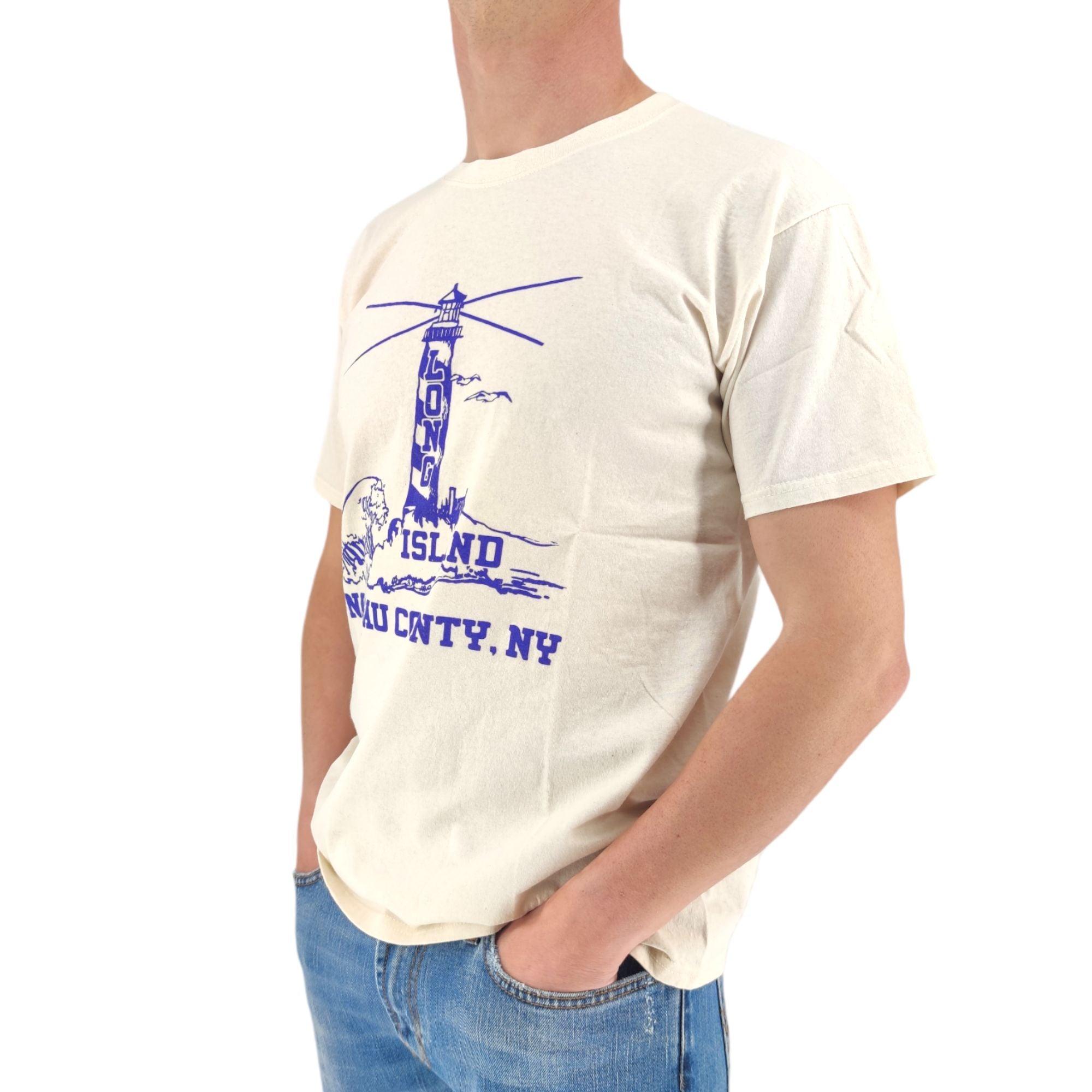Wild Donkey | T-shirt Long Island Uomo Cream - Fabbrica Ski Sises