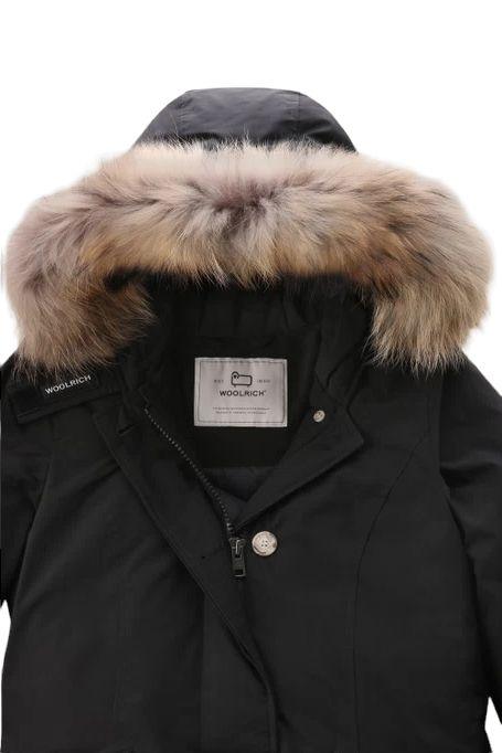 Woolrich | Giacca Luxury Arctic Raccoon Donna Melton blue - Fabbrica Ski Sises