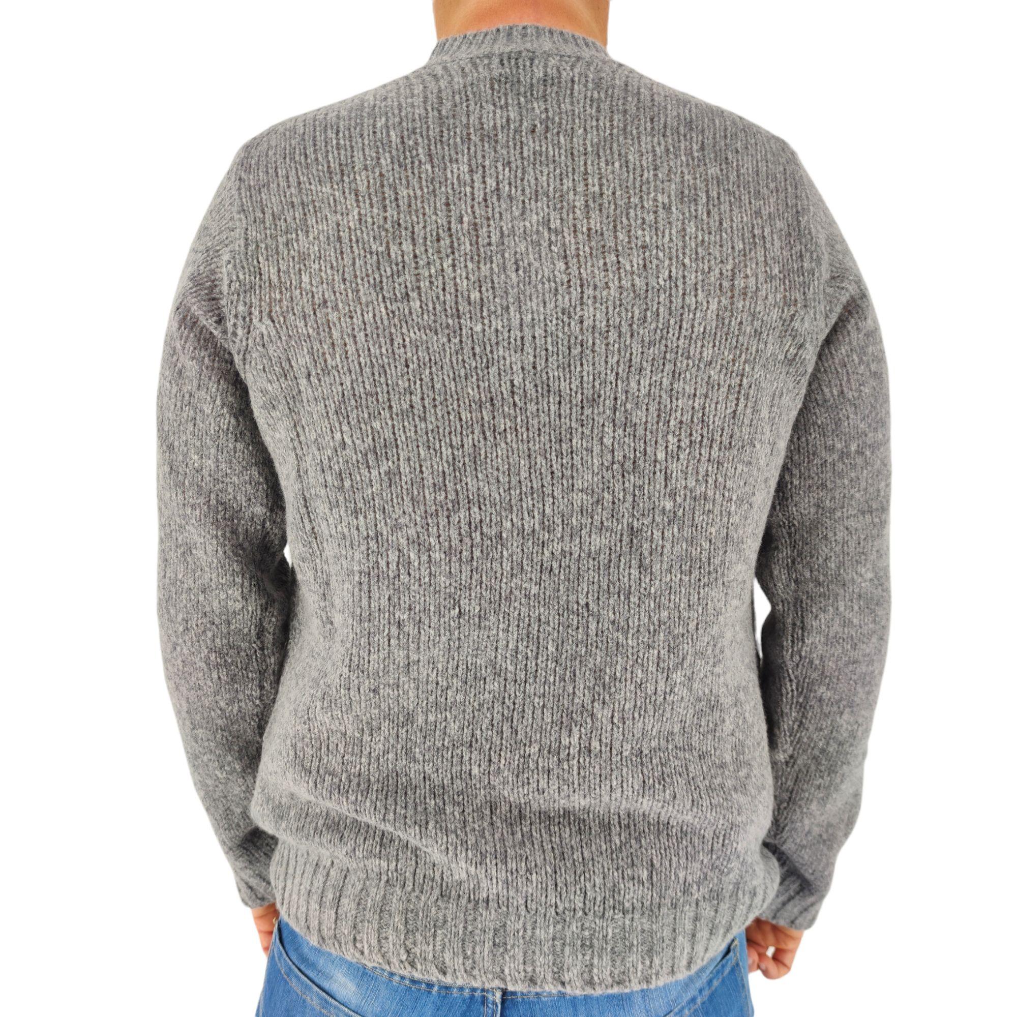 Woolrich | Maglia Hunter Uomo Grey Melange - Fabbrica Ski Sises